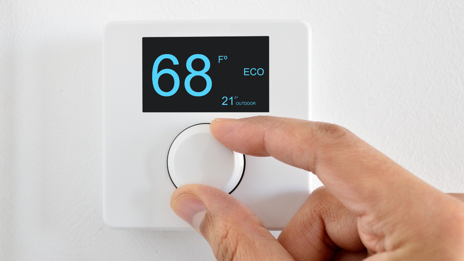 you can save up to 10% a year on your heating and cooling when you set back the thermostat 7-10 degrees from your typical setting for 8 hours a day.
