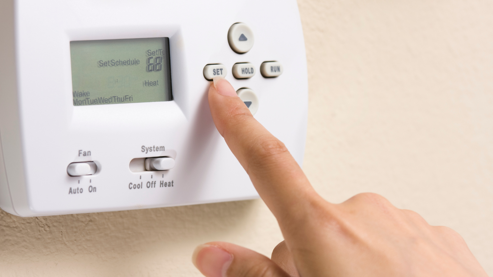 Using a programmable or smart thermostat improves your furnace efficiency. 